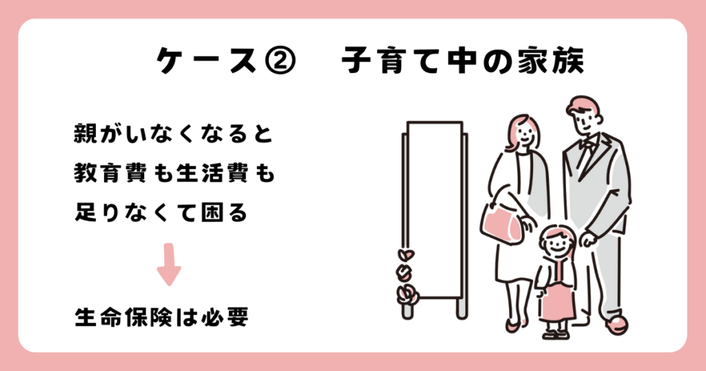 子育て中の家族は生命保険は必要